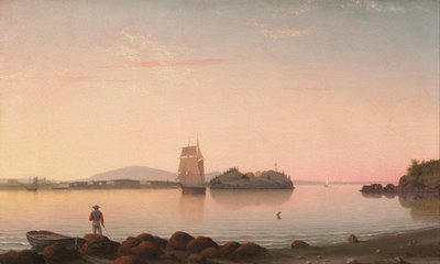 Owls Head, Penobscot Bay, Maine by Fitz Henry Lane
